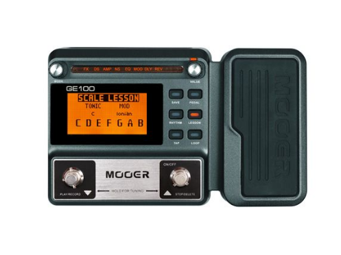 Гитарный процессор эффектов c педалью экспрессии Mooer GE100